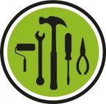 Logo Klussen in huis en tuin / Labelle Björn - Tessenderlo