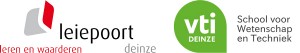 Logo Scholen ideaal / Leiepoort & vti Deinze - Deinze