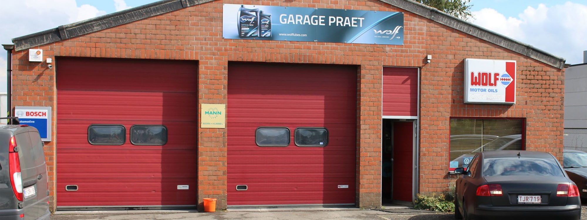 Header Garage Praet - Autoherstelling Temse