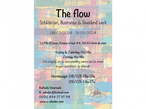 The flow 'schilderijen, illustraties & beeldend werk'