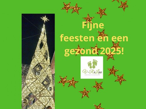 V-ReLax wenst je fijne feesten en een gezond 2025!