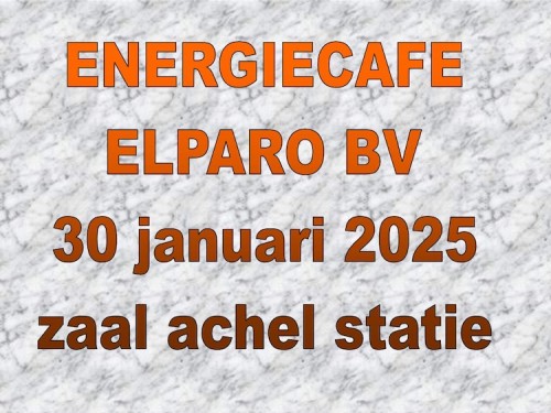 Energiecafé 30/01/25