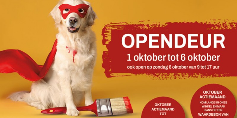 🍂 Opendeurdagen 1 tot 6 OKTOBER: van harte WELKOM !