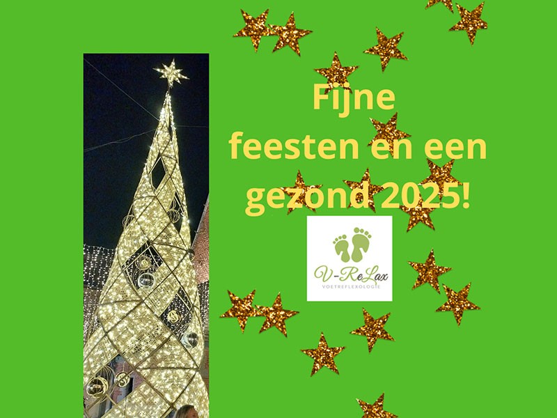 V-ReLax wenst je fijne feesten en een gezond 2025!