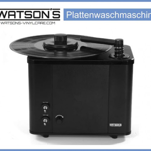 New Watson's vinyl platenwasmachine